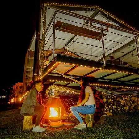 Hotel Glamping Cristal Guatavita Exterior foto