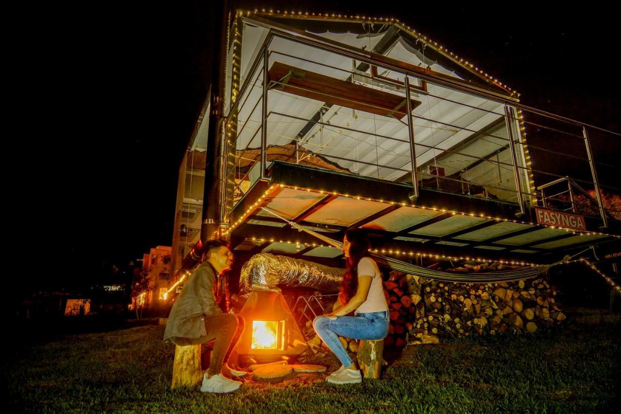 Hotel Glamping Cristal Guatavita Exterior foto