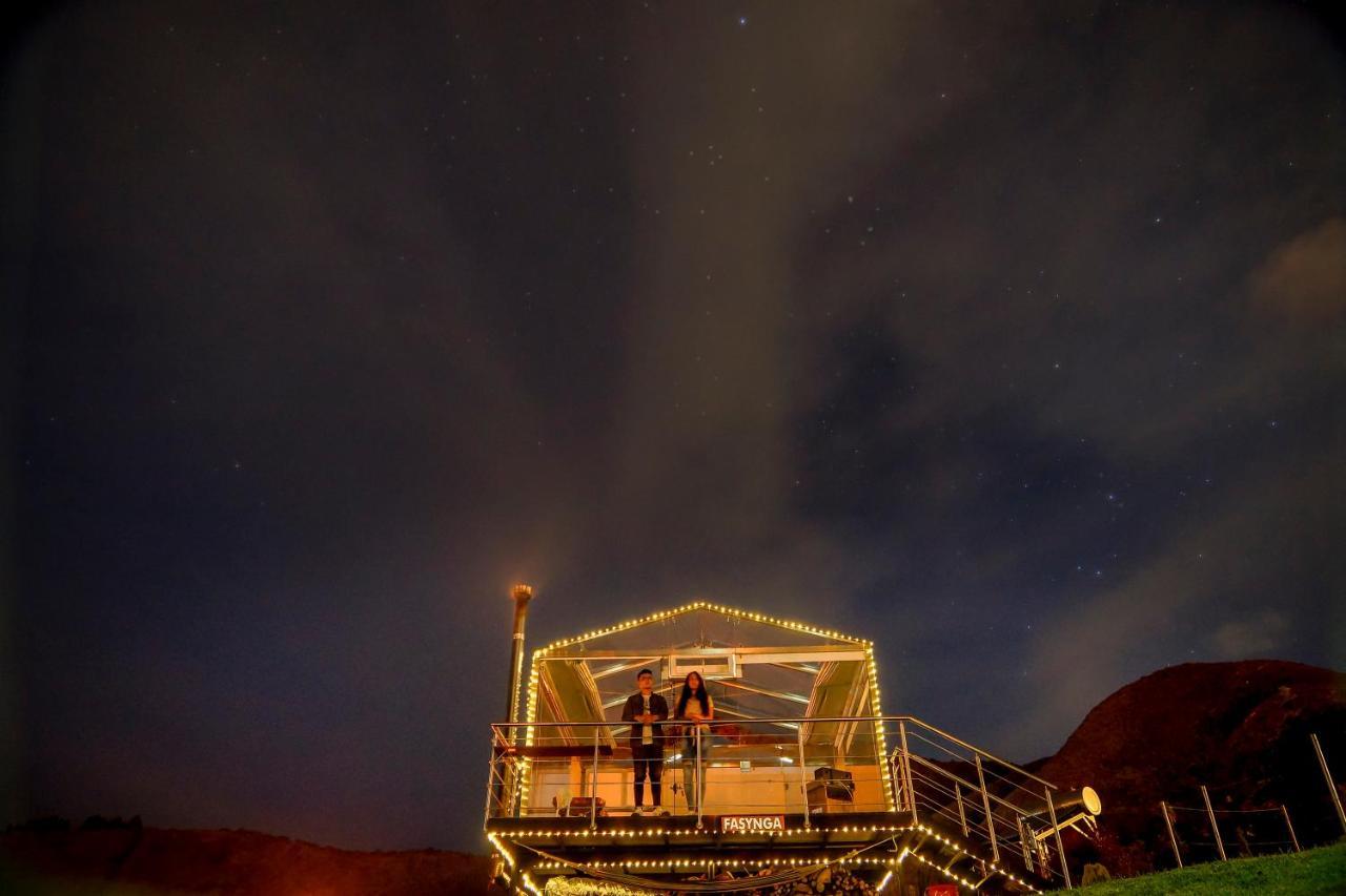 Hotel Glamping Cristal Guatavita Exterior foto